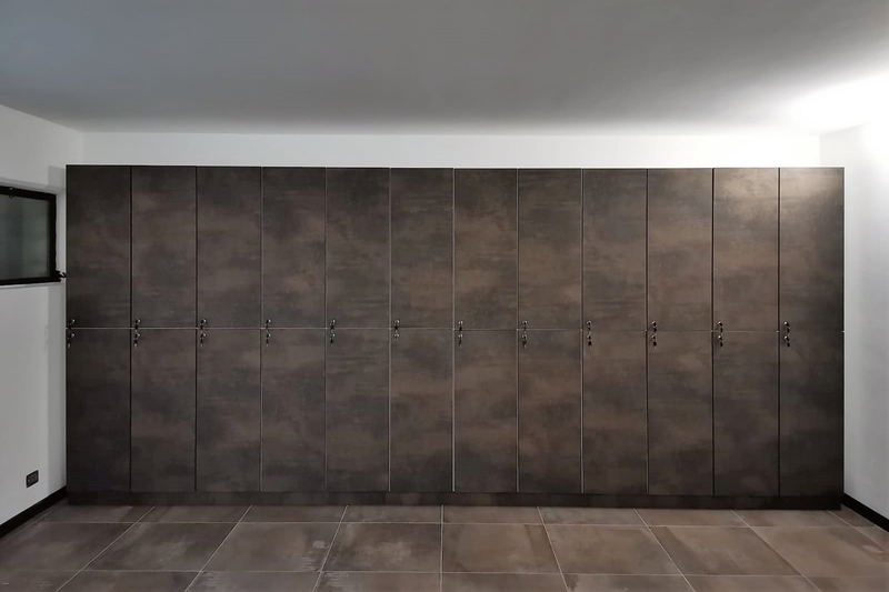 Armadietti spogliatoi palestra su misura