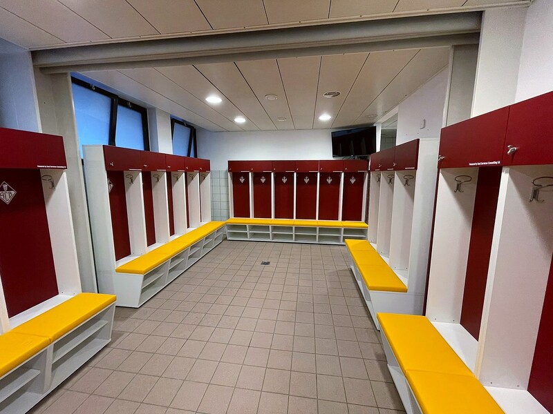 Arredamento spogliatoi calcio  AC Bellinzona