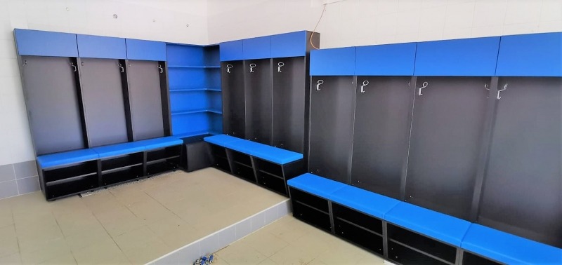 Arredamento Spogliatoio Pisa Sporting Club