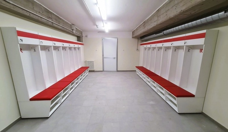 Arredamento Spogliatoio Pallacanestro Reggiana
