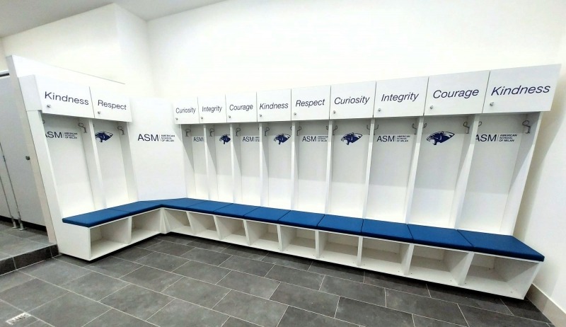 Armadietti Personalizzati per scuola americana