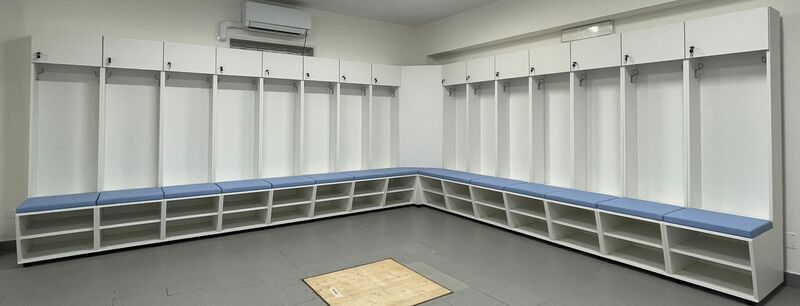 Arredamento Spogliatoi per Virtus Entella