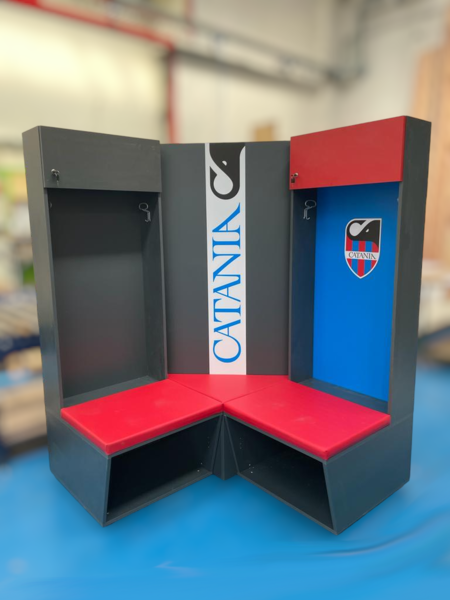 Arredamento Spogliatoi Catania Calcio